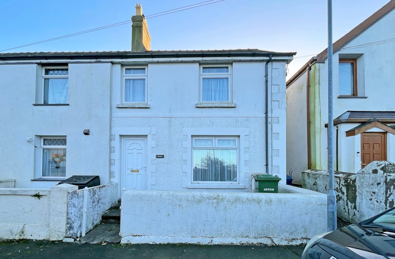 3 bedroom property for sale in Carmel, Caernarfon, Gwynedd, LL54 £130,000