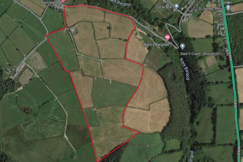 property for sale in Land at Penclawdd Uchaf Offers in the region of