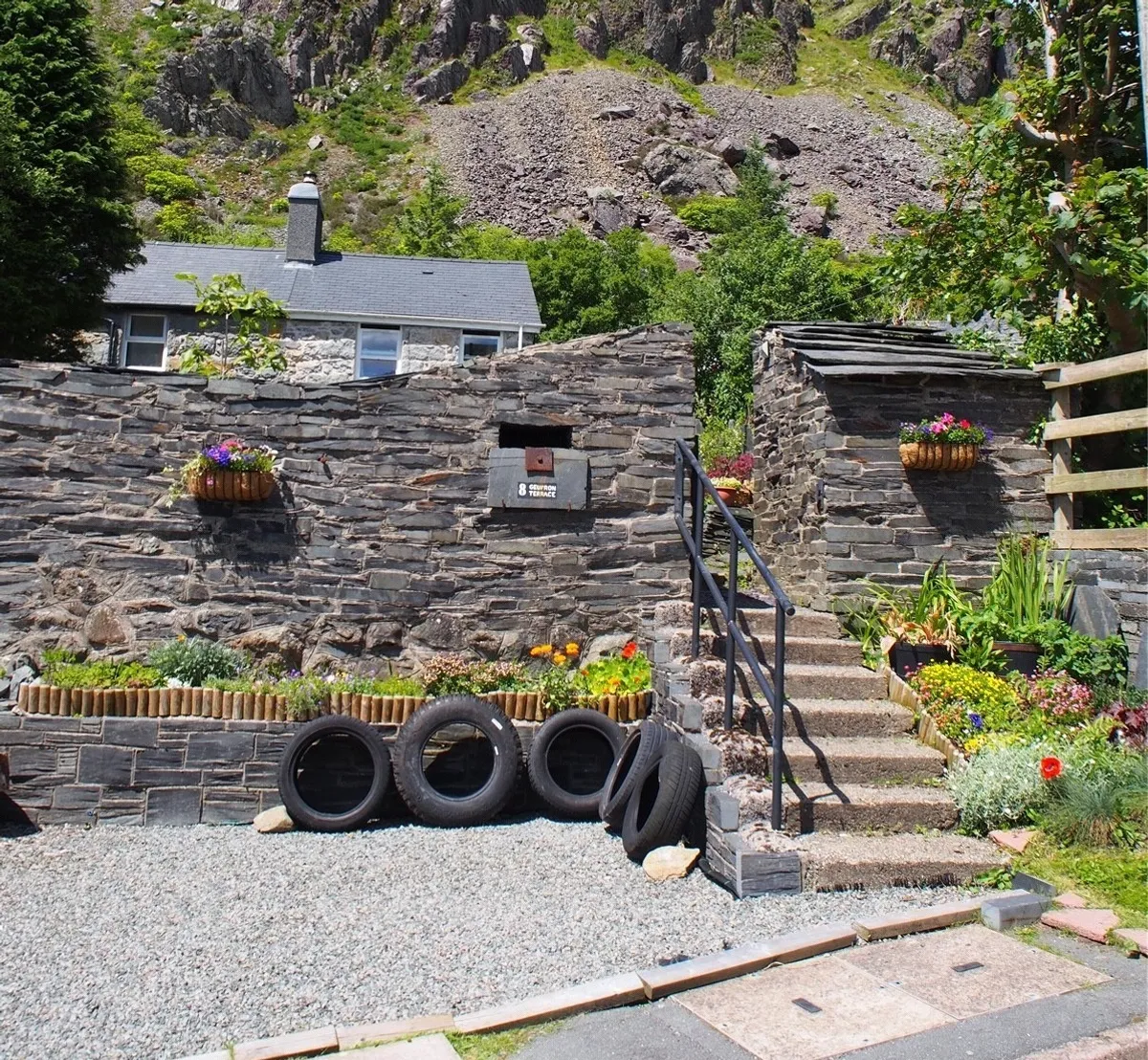 Geufron Terrace, Blaenau Ffestiniog, Gwynedd, LL41