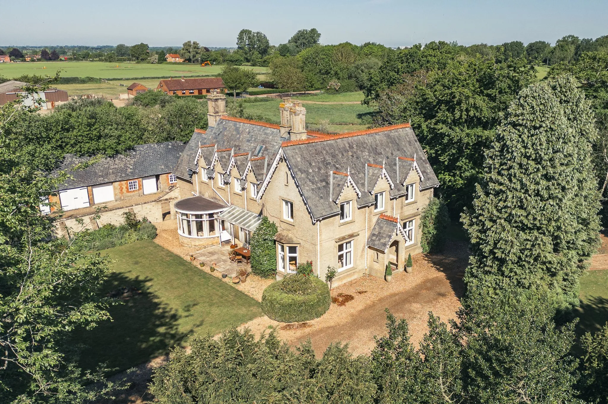 Striking Victorian Gothic Architecture In North Runcton