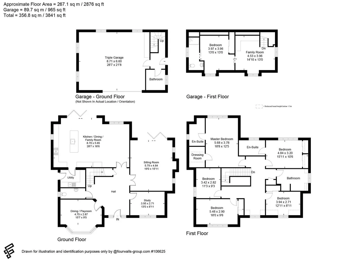 Deer Hurst House, Pamber End, RG26