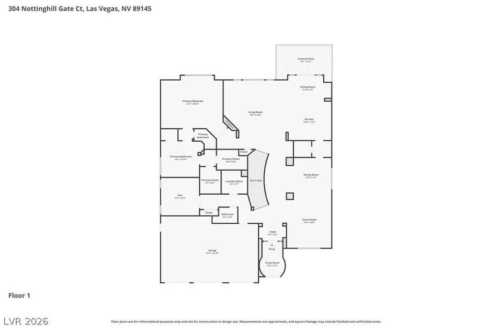 304 Nottinghill Gate Ct, Las Vegas, NV 89145