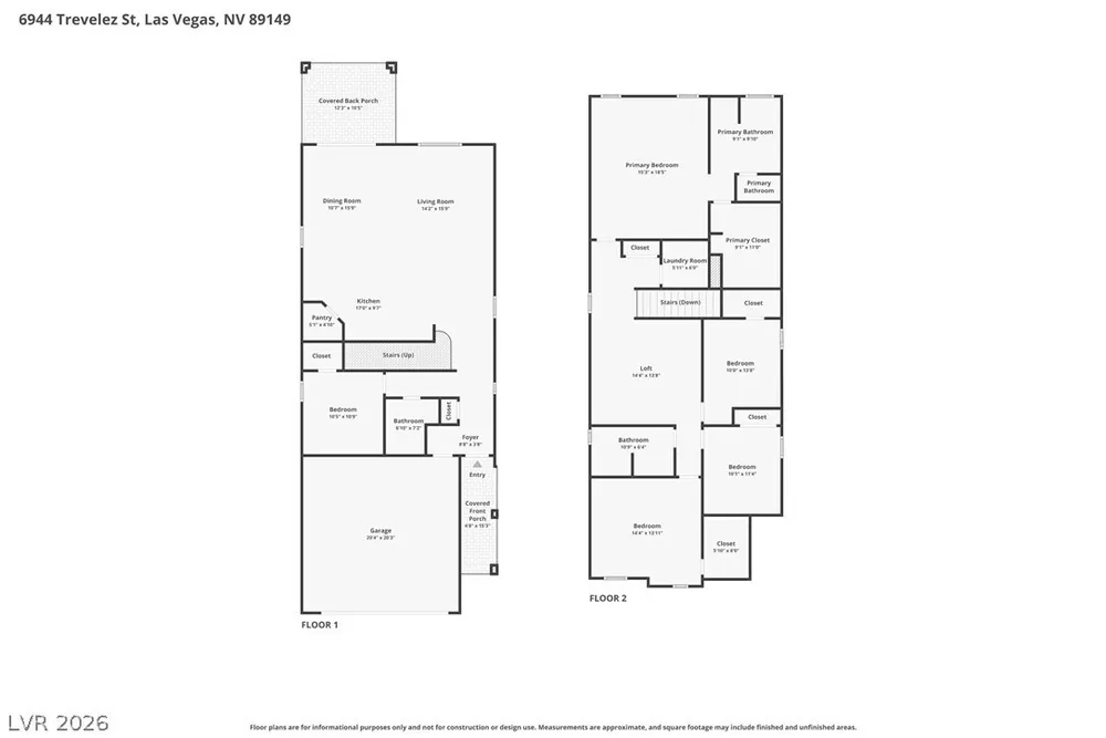 6944 Trevelez St, Las Vegas, NV 89149
