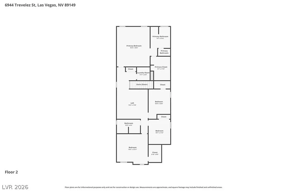 6944 Trevelez St, Las Vegas, NV 89149