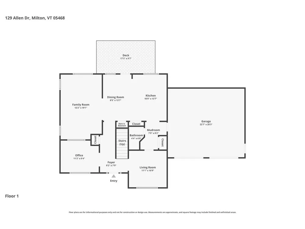 129 Allen Dr, Milton, VT 05468