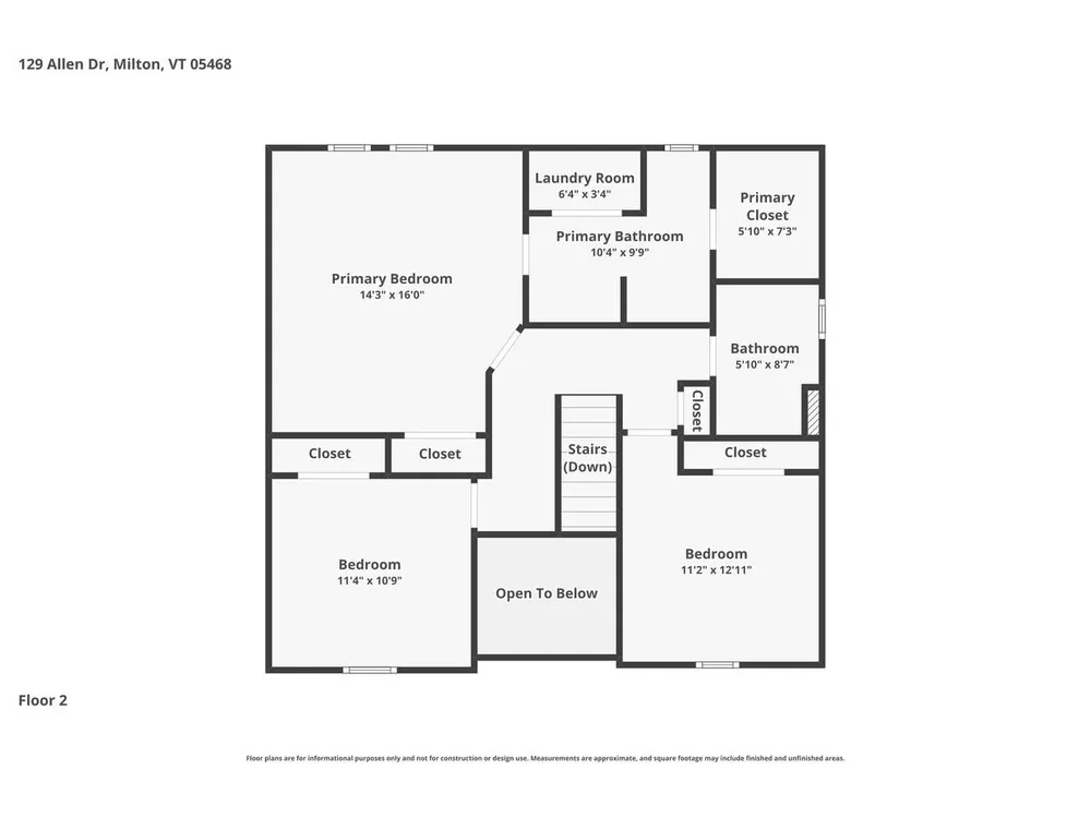 129 Allen Dr, Milton, VT 05468
