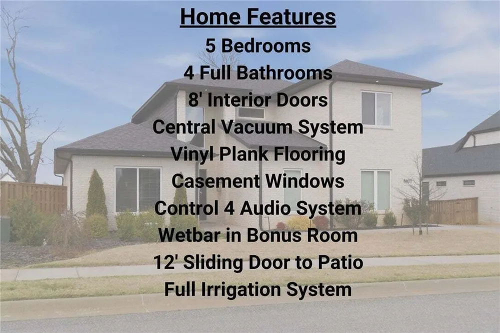 8605 W Migration Way, Bentonville, AR 72713
