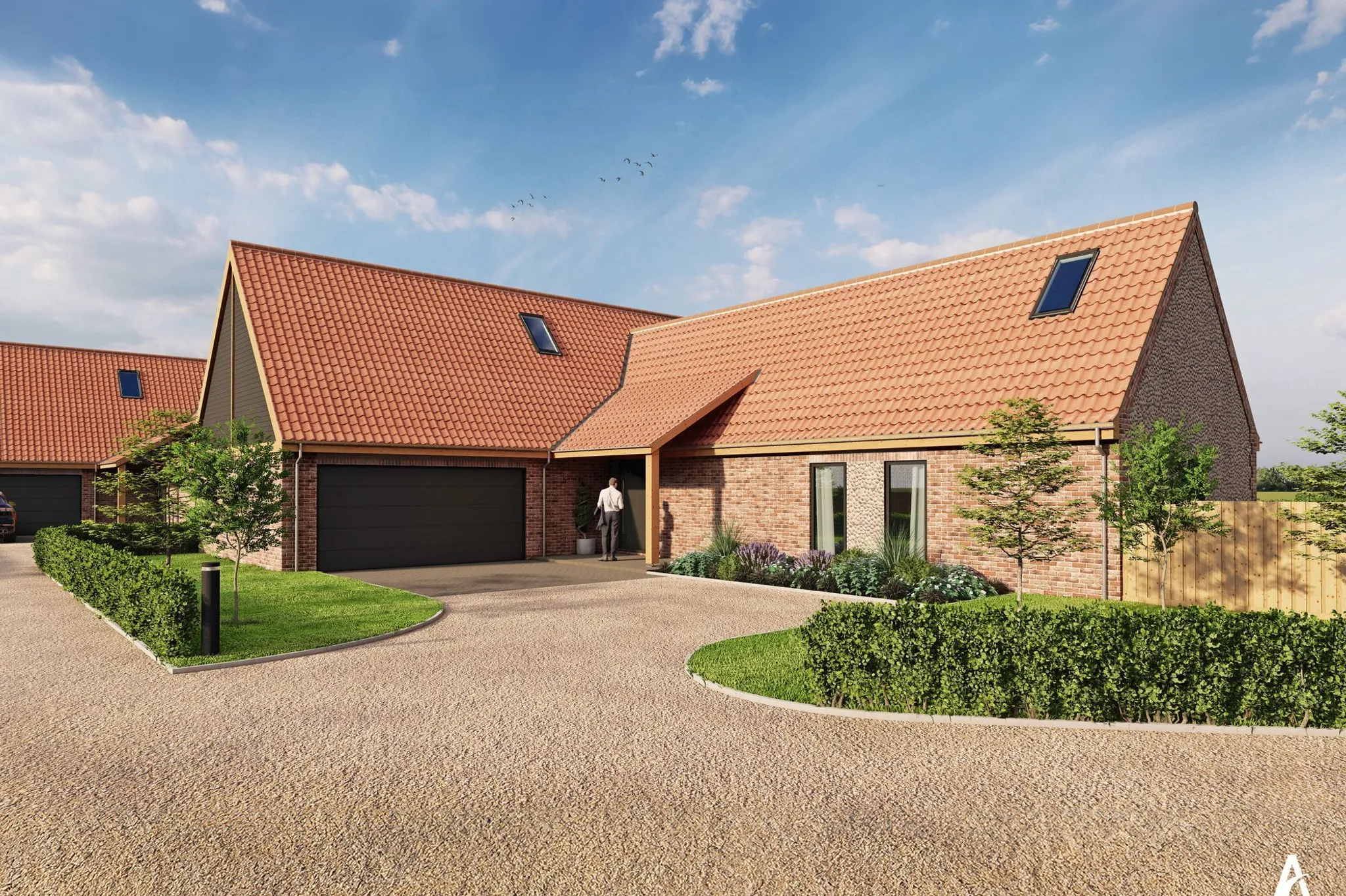 An Exclusive Pair Of Barn-Style New Homes In Hingham