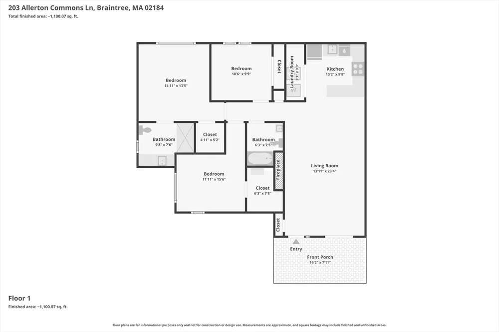 203 Allerton Commons Ln, Braintree, MA 02184