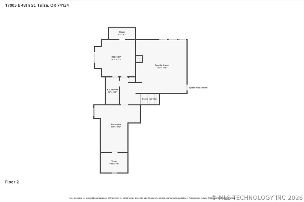 17005 E 48th St, Tulsa, OK 74134