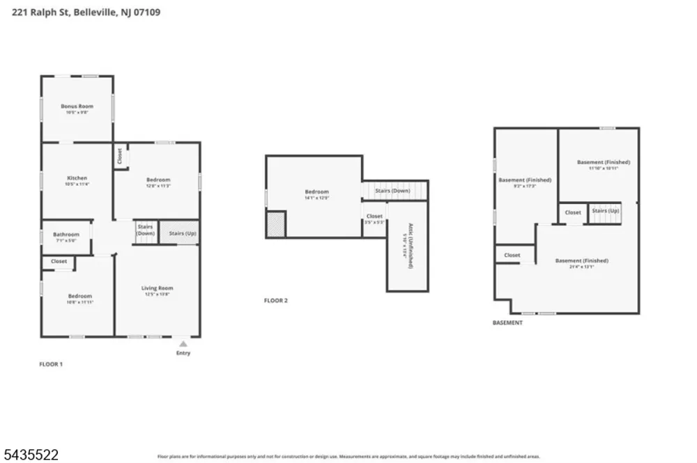 221 Ralph St, Belleville, NJ 07109