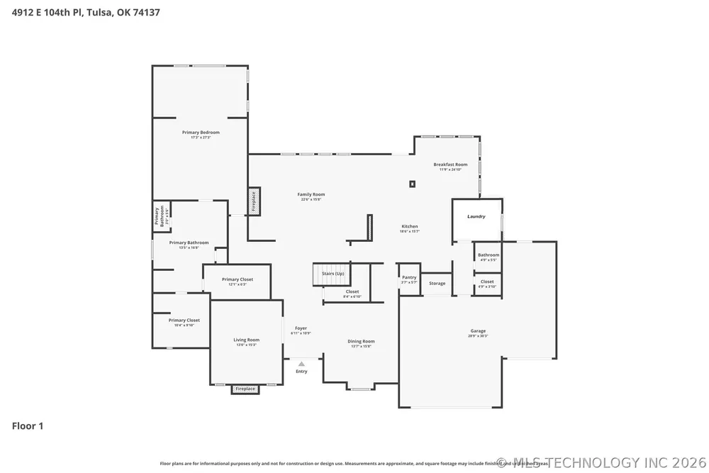4912 E 104th Pl, Tulsa, OK 74137