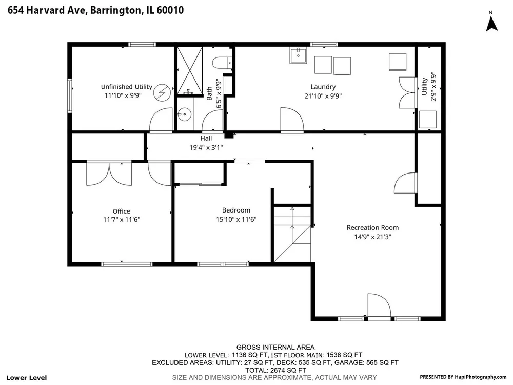 654 Harvard Ave, Barrington, IL 60010