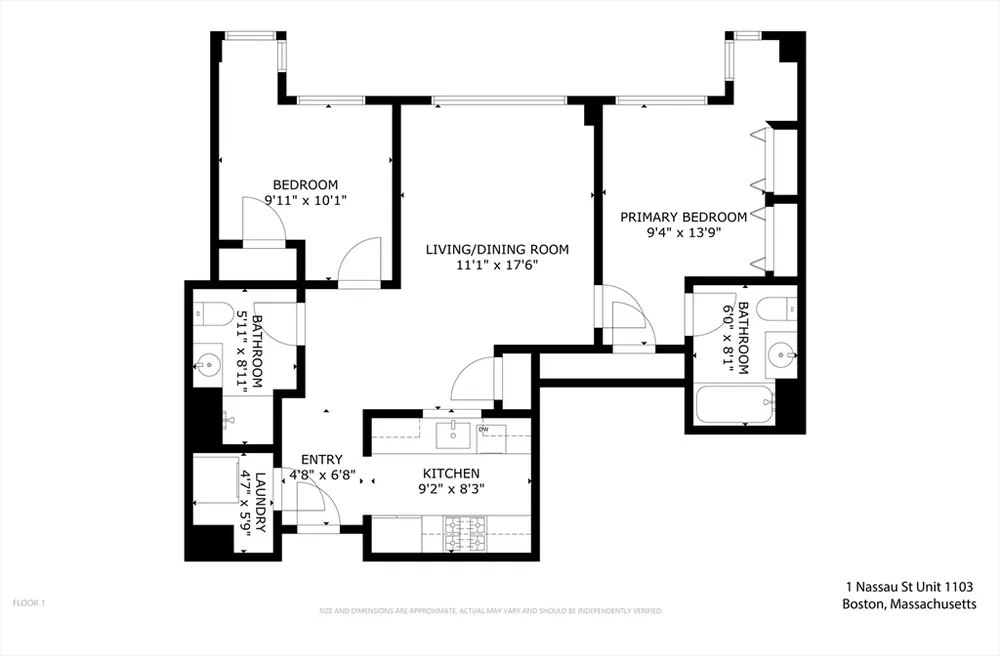 1 Nassau St, Boston, MA 02111