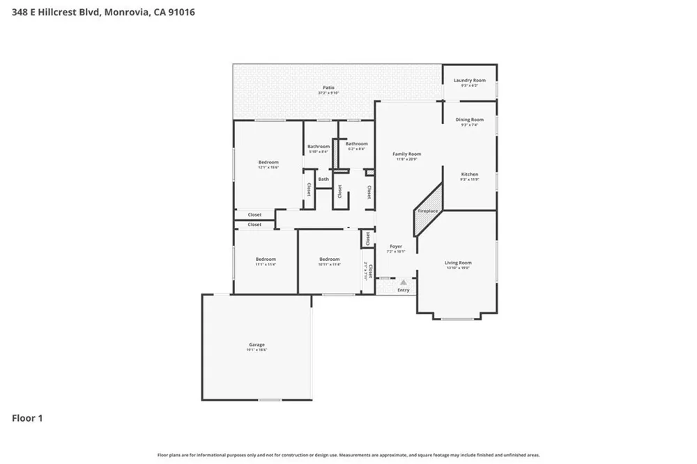 348 E Hillcrest Blvd, Monrovia, CA 91016