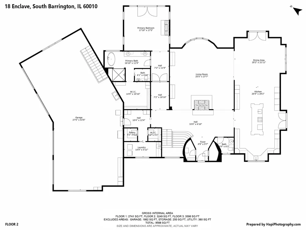 18 ENCLAVE COURT, South Barrington, IL 60010