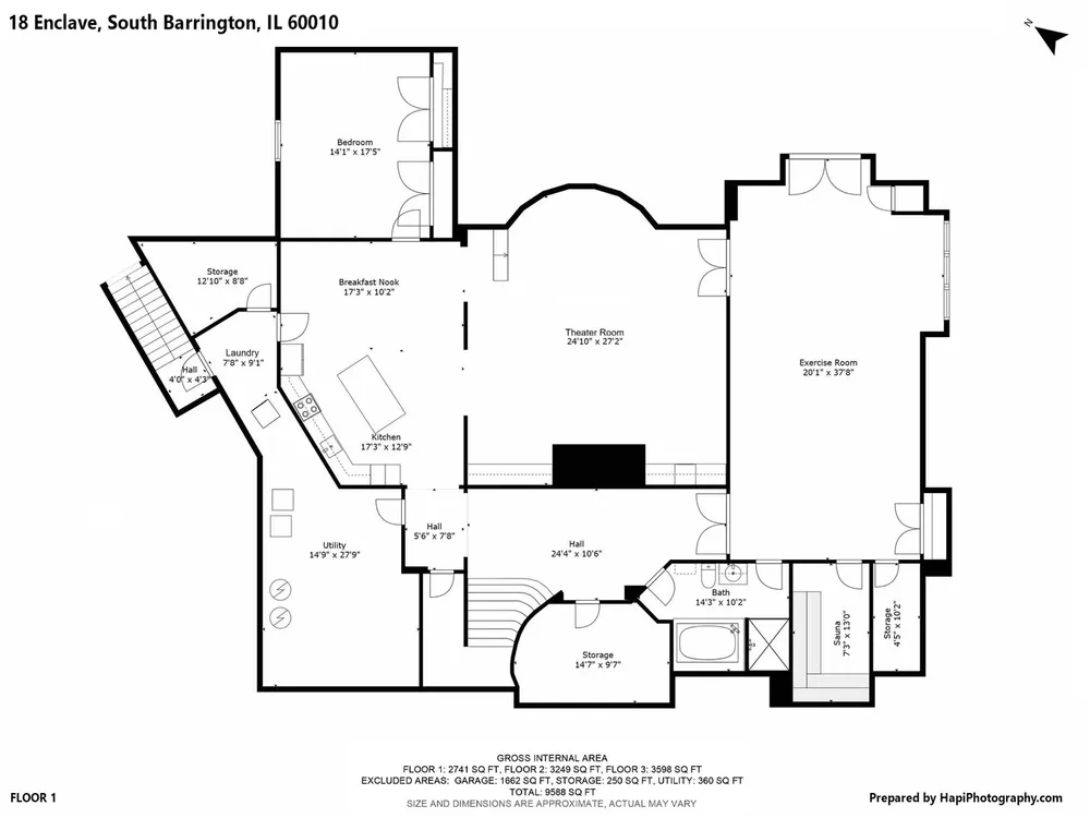 18 ENCLAVE COURT, South Barrington, IL 60010