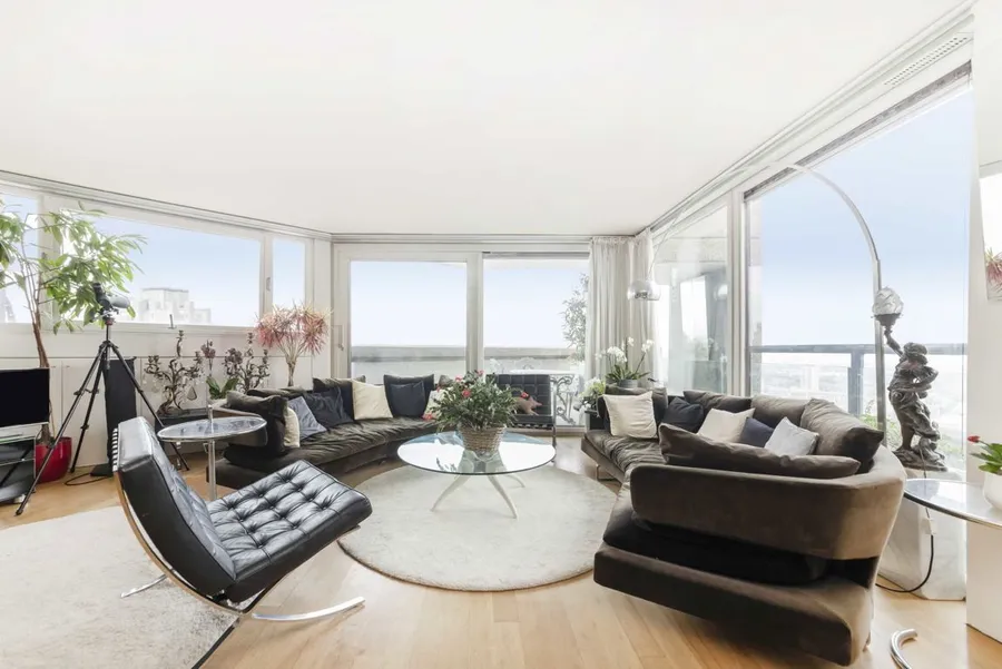 From a flat for sale