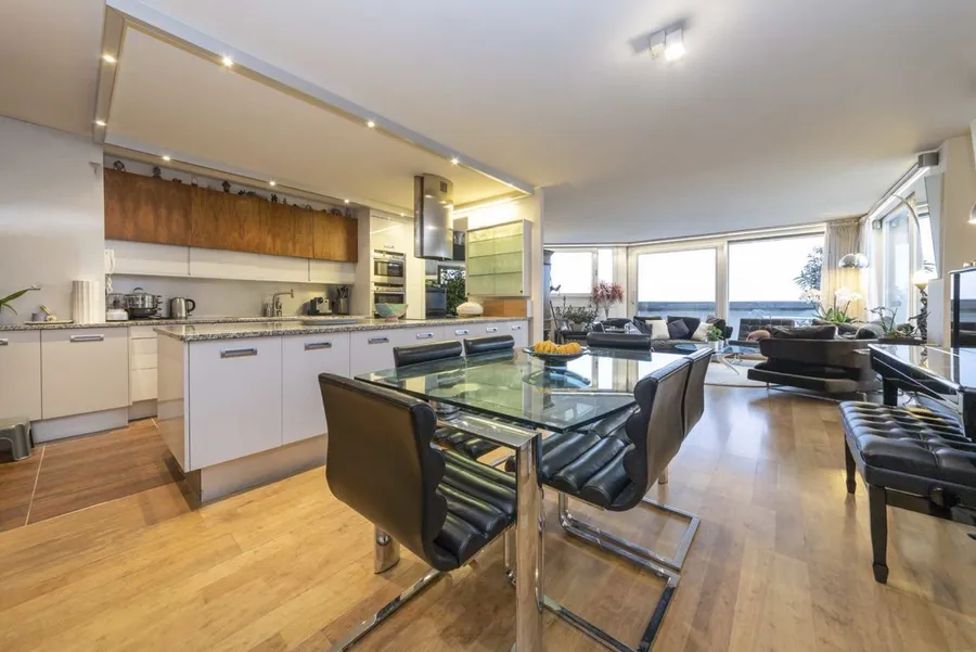 From a flat for sale