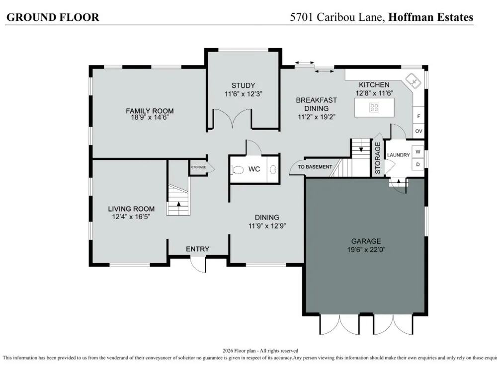 5701 Caribou Ln, Hoffman Estates, IL 60192