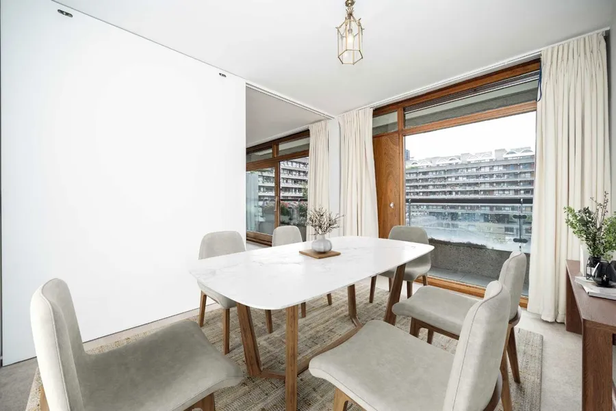 From a flat for sale