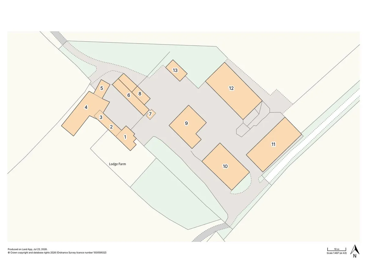 Lodge Farm, The Fosse Way, Upper Broughton, Melton Mowbray LE14 3QD