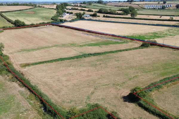 Agent's photo: 11.9-acre farmland in North Curry