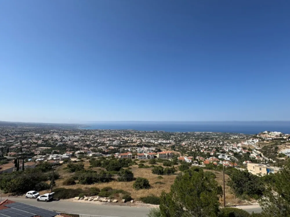 3 Bedroom villa with panoramic sea views + office room : Peyia, Paphos