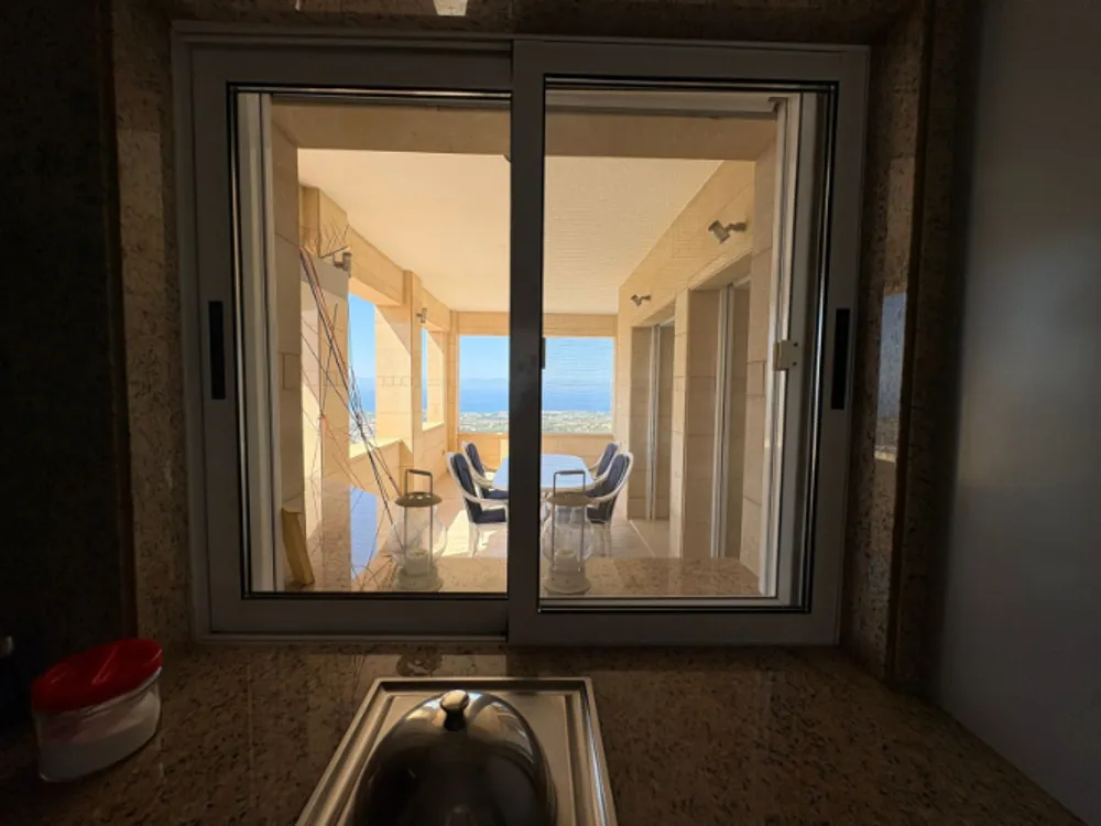 3 Bedroom villa with panoramic sea views + office room : Peyia, Paphos