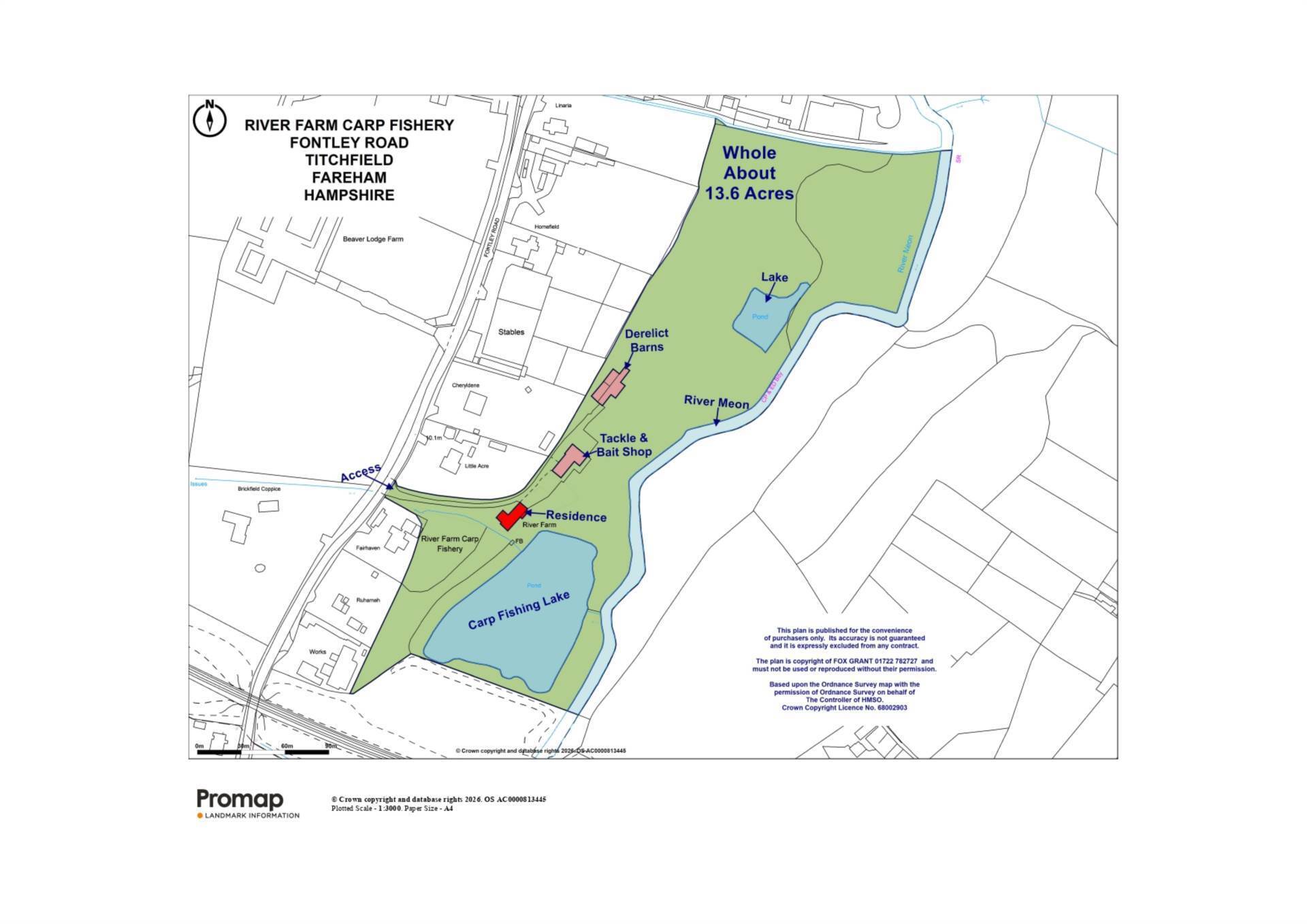 River Farm Carp Fishery, Fontley Road, Fareham Image 7