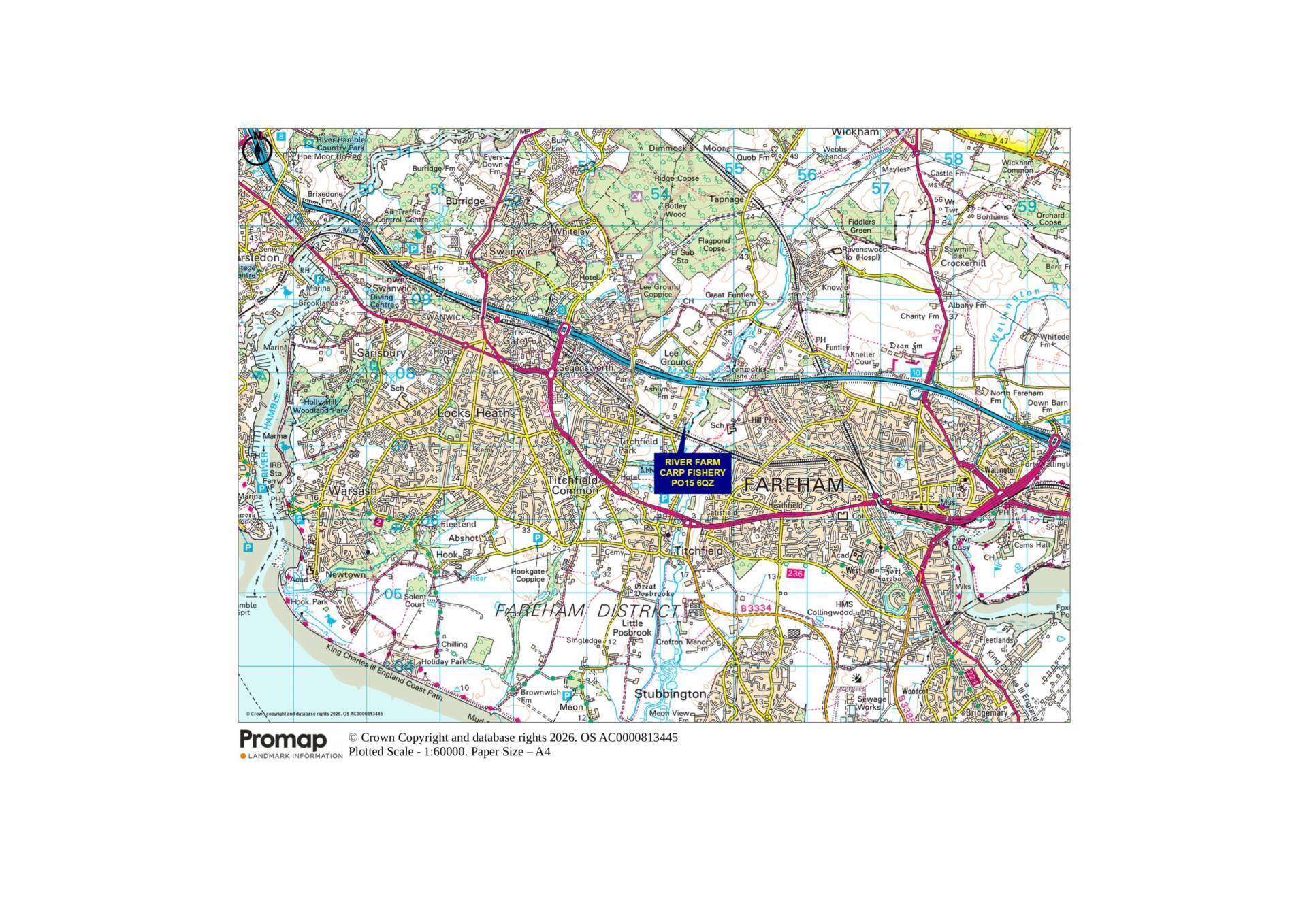River Farm Carp Fishery, Fontley Road, Fareham Image 31