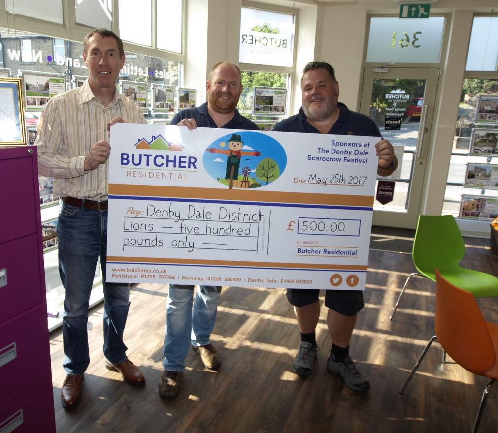 Butcher Residential Sponsor Denby Dale Scarecrow Trail Butcher
