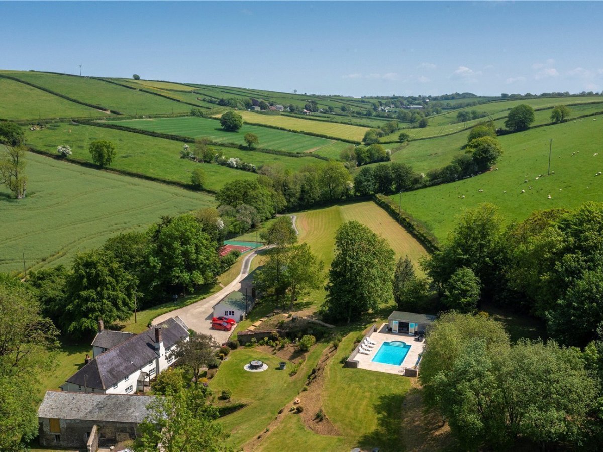 JacksonStops Country and Town House smashing properties with tennis