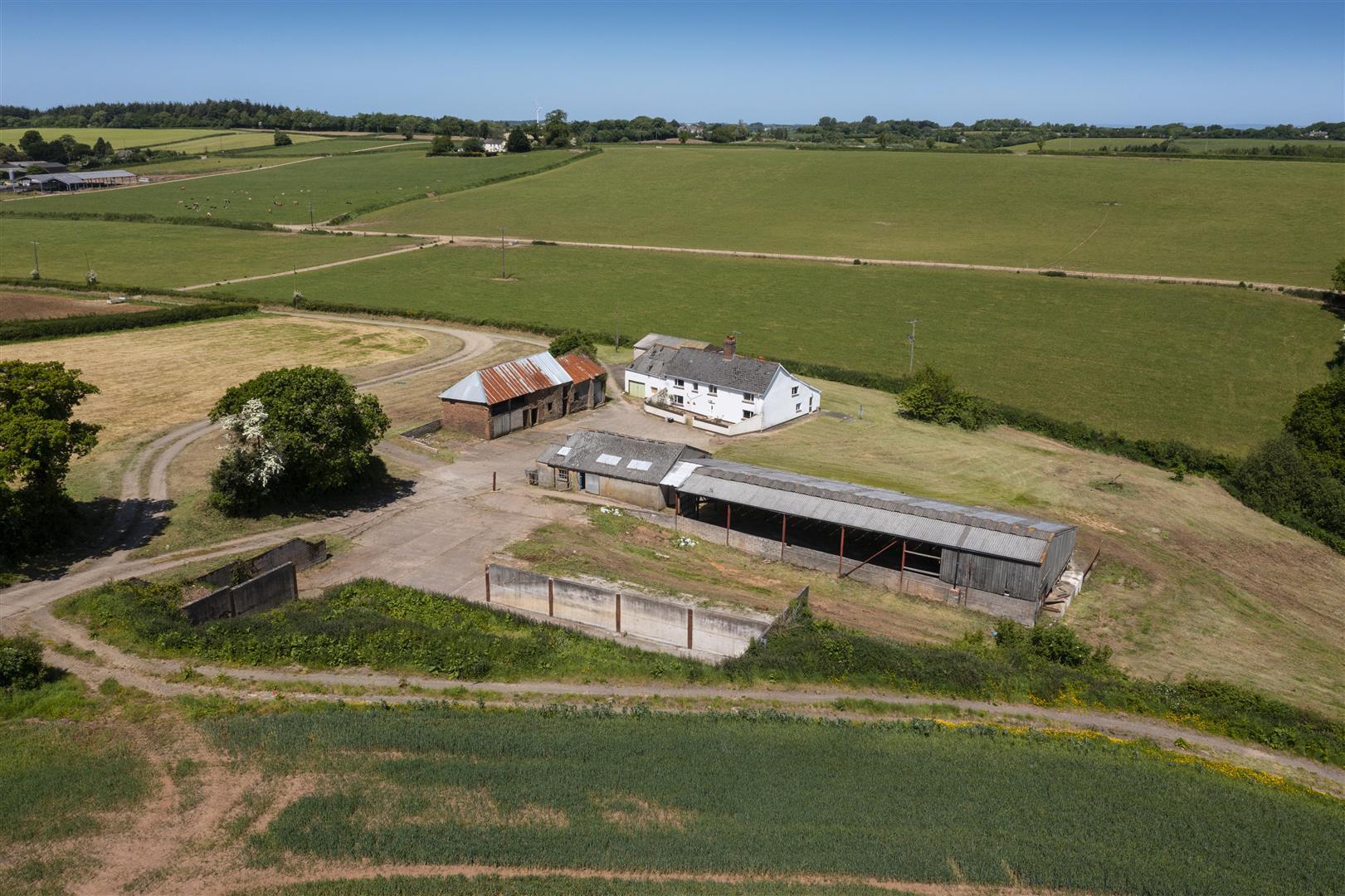 Farm with house