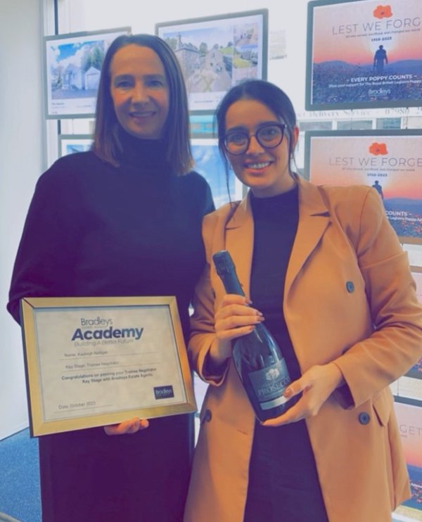 Further success through the Bradleys Academy for Kayleigh in Callington