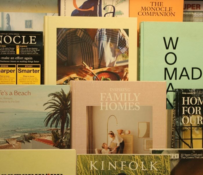 view of many book covers