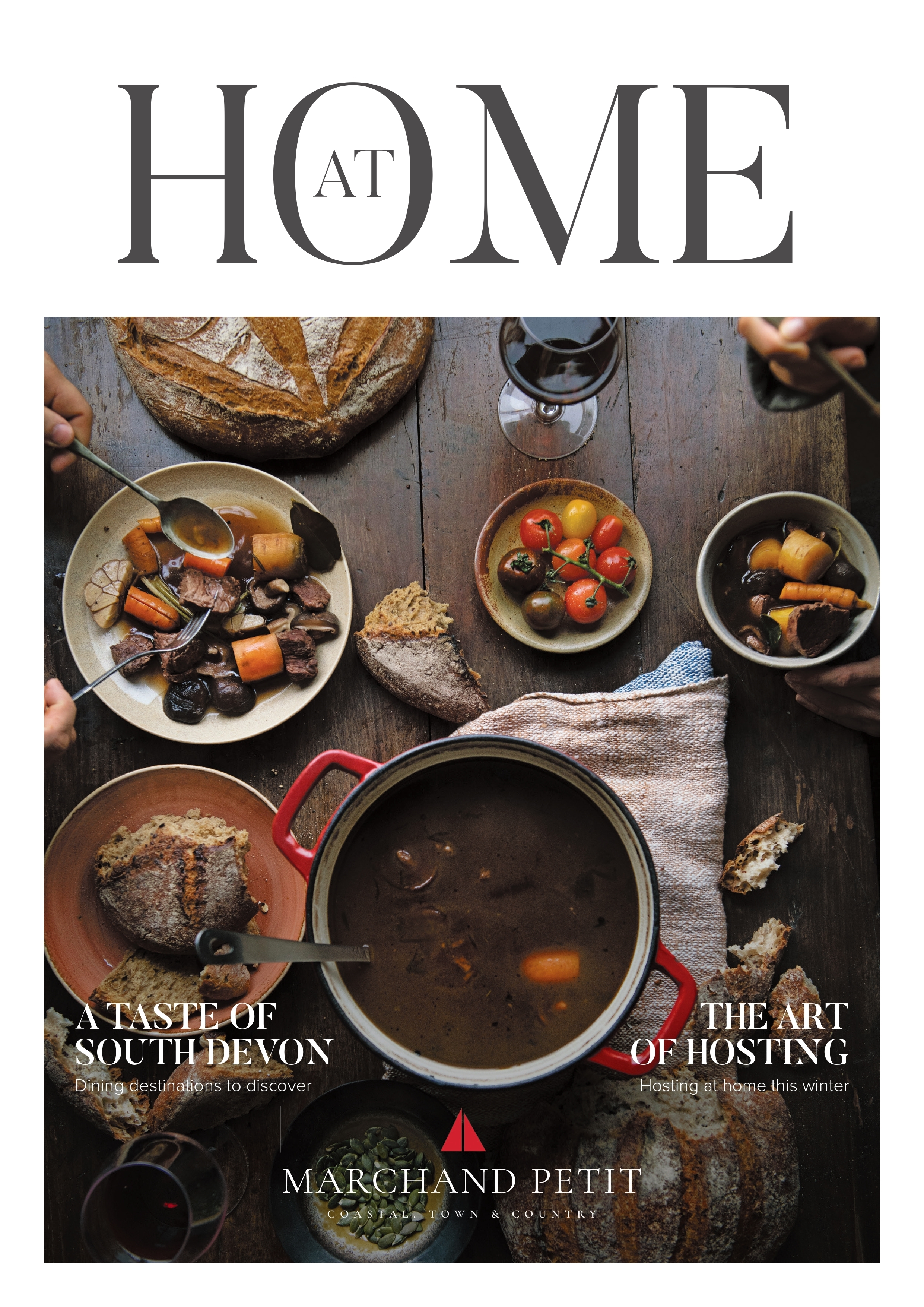 at home magazine cover