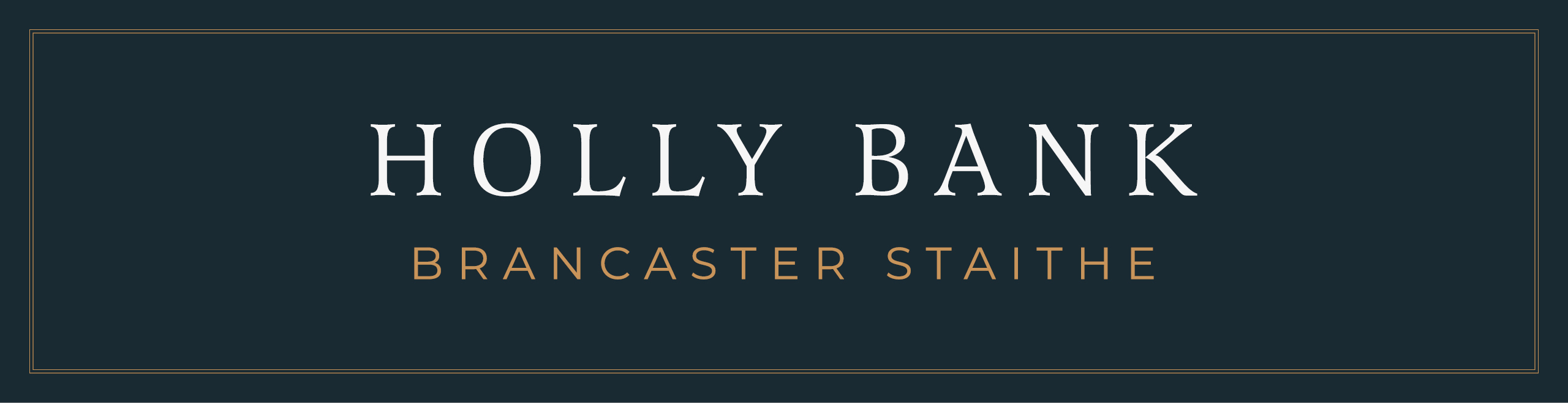 holly bank banner
