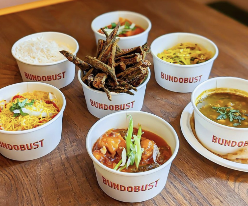 Bundobust lunch in Leeds