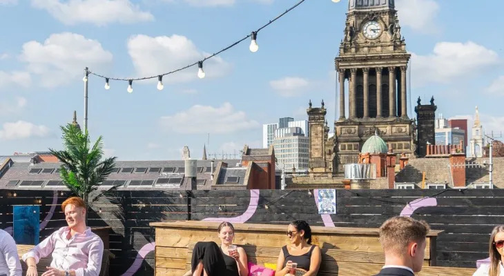 If...rooftop bar in Leeds