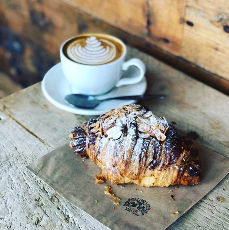 Out of the woods coffee and pastry