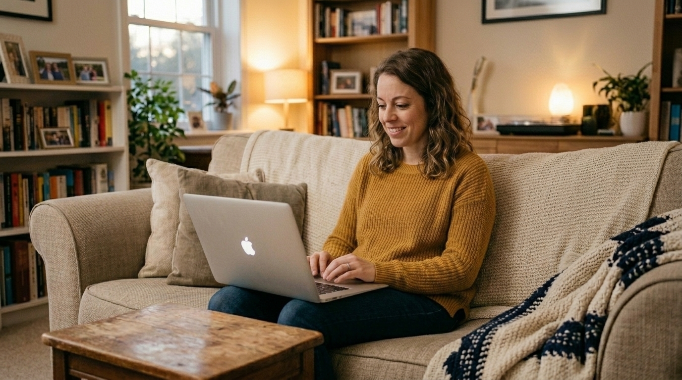 couple on laptop