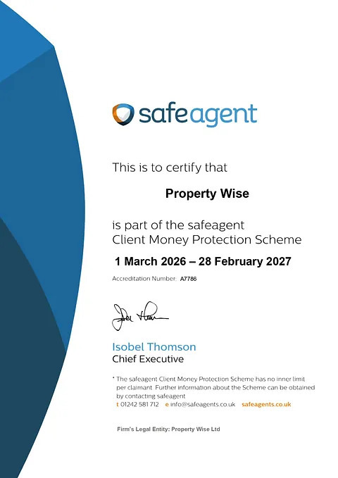 Safe Agent Certificate