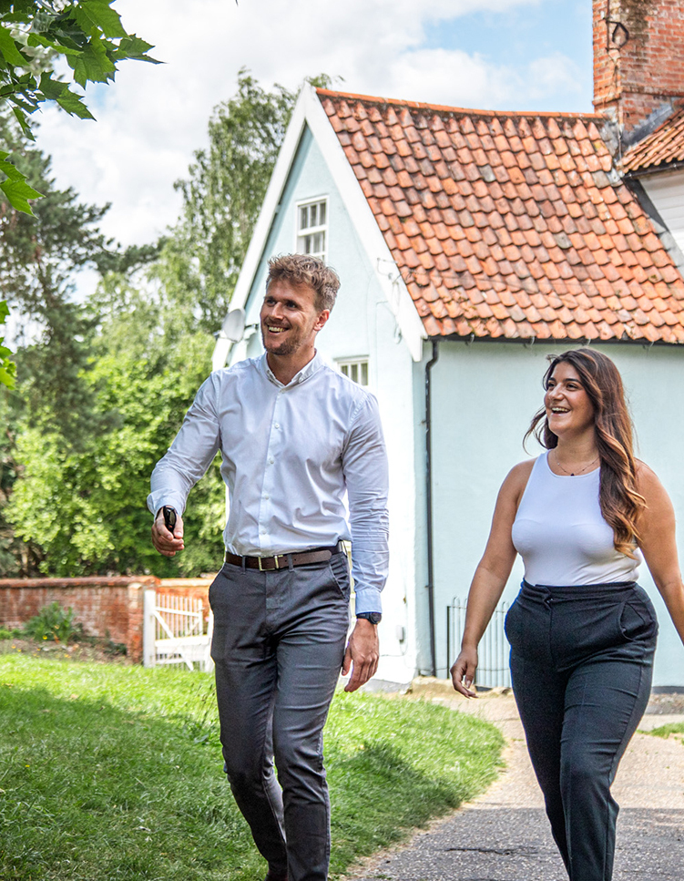 Dereham lettings staff out in Dereham, Norfolk
