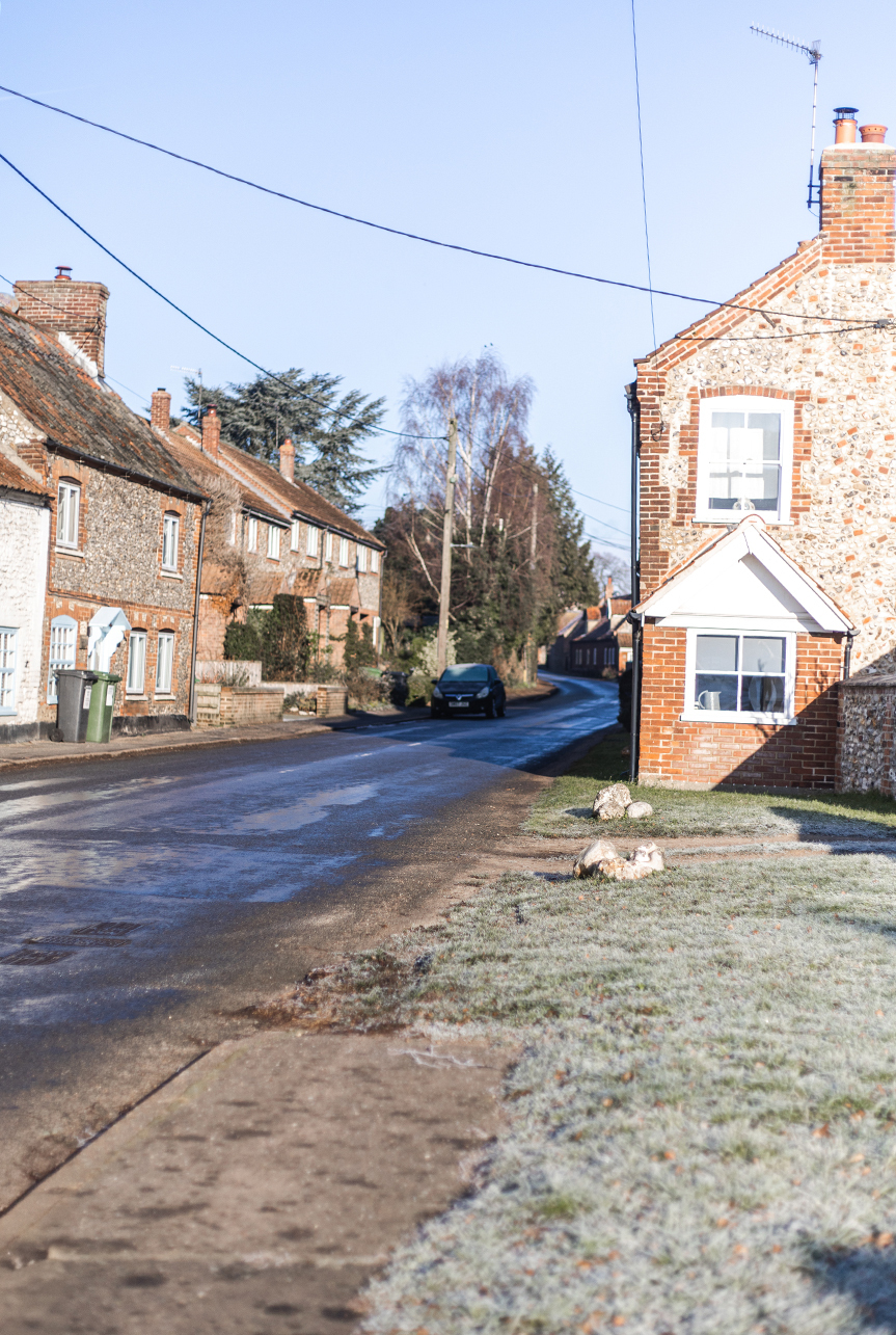 North Creake village location