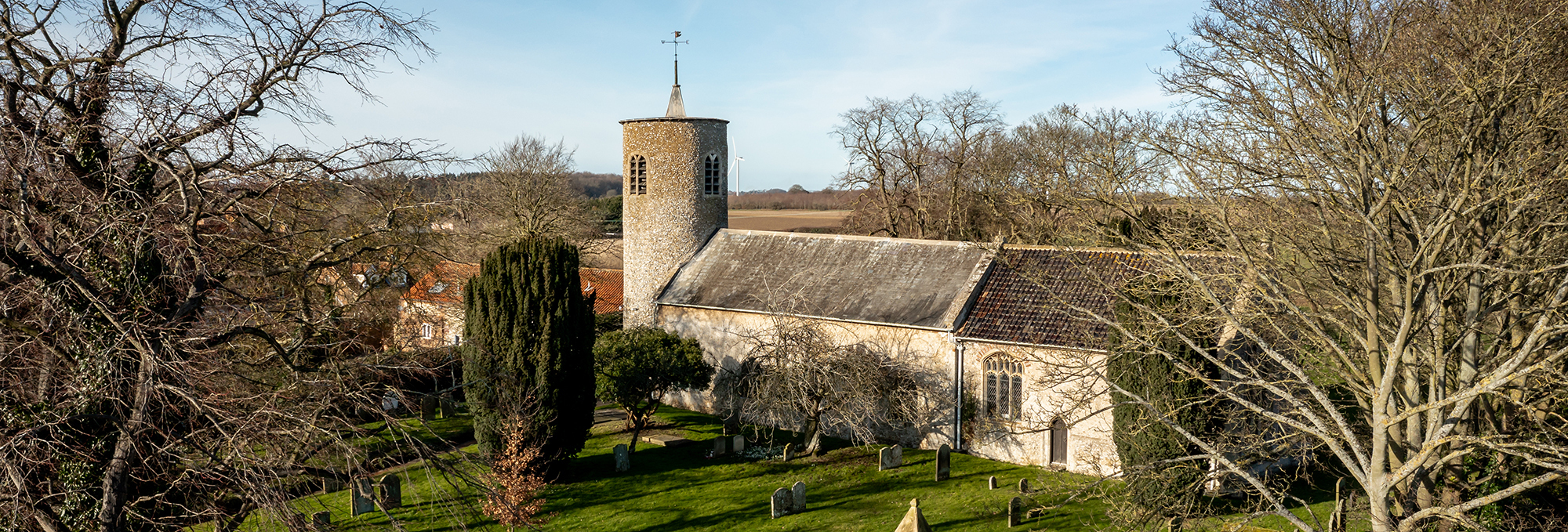 Syderstone village and countryside