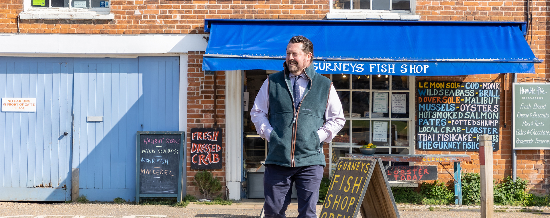 Burnham Market candid staff