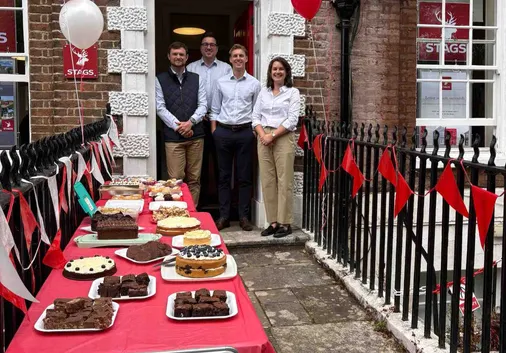 Stags Raise Over £2,300 for RNLI Through West Country Charity Bake Sale