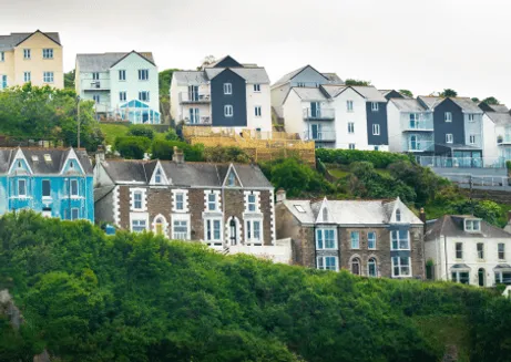 Image of a row of houses