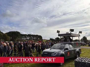 Cornwall Showground Collective Sale of Tractors, Vehicles, Farm Machinery, Livestock & General Equipment Statistics